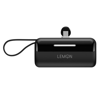 POWERBANK mini LEMON X3 22,5W 5000 mAh Lightning USB-C szybkie ładowanie PD