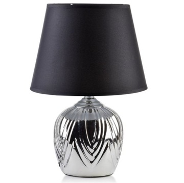 Lampa stołowa SILVER lampka nocna LETI 8 x 14 x h 32,5 cm 31