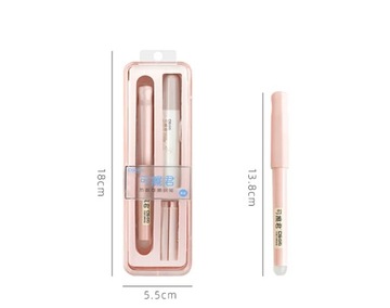 Набор цветных ручек Kawaii Macaron для отработки слов, сменный чернильный мешочек