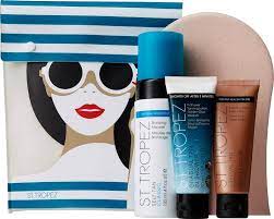 St.Tropez Пенка 240мл + перчатка + косметичка