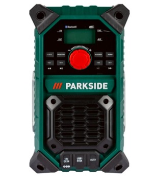 Перезаряжаемая радиостанция 20 В PARKSIDE PBRA 20-Li B2 для стройки Bluetooth 554