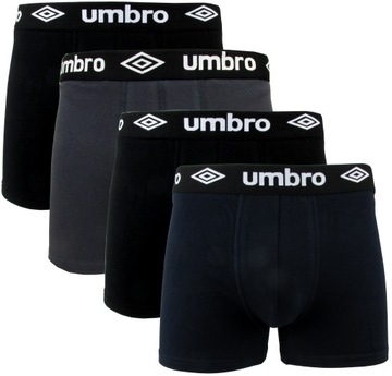 UMBRO Хлопковые трусы-боксеры, 4 шт.