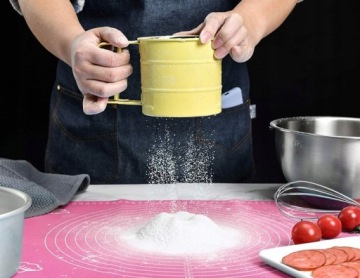 БОЛЬШОЙ КУХОННЫЙ КОВрик СИЛИКОНОВЫЙ С РАЗМЕРАМИ, НЕСКОЛЬЗЯЩИЙ, С РАЗМЕРОМ XL