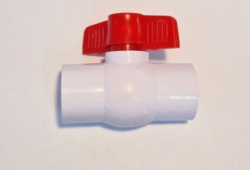 Zawór kulowy 1 cal, 33,5 mm PVC
