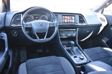 Seat Ateca SUV 2.0 TSI 190KM 2017 Seat Ateca Bezwypadkowy / Salon Polska / Serwis, zdjęcie 12