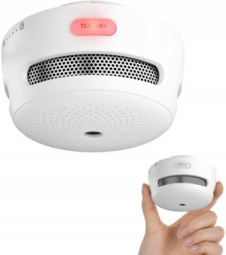 ПОЖАРНЫЙ ДЫМОВЫЙ ДЕТЕКТОР БЕСПРОВОДНАЯ ТЕСТОВАЯ АККУМУЛЯТОРНАЯ БАТАРЕЯ СЕРТИФИКАТ TUV, 10 ЛЕТ