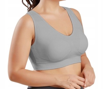 TOP SPORTOWY BIUSTONOSZ PUSH UP FITNESS 4XL/5XL