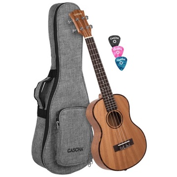 Ukulele tenorowe CASCHA HH2048 zestaw