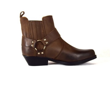 МУЖСКИЕ КОВБОЙСКИЕ БОТИНКИ CHOPER HARLEY RACE BOOTS KG1