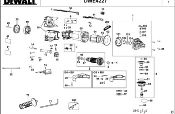 DEWALT N308279 КРЫШКА ДЛЯ DWE4227