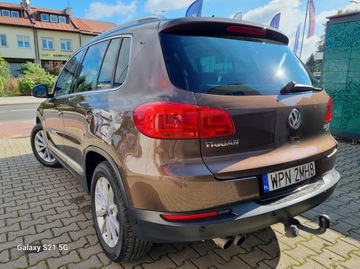 Volkswagen Tiguan I SUV Facelifting 2.0 TDI CR DPF BlueMotion 140KM 2012 Volkswagen Tiguan I 2.0 TDI 140 KM 2 x szyberdach alu climatronic gwarancja, zdjęcie 7
