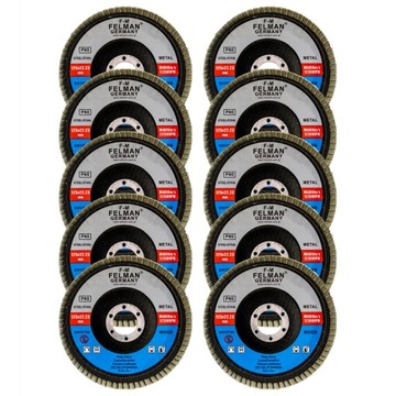 TARCZA ŚCIERNA LISTKOWA LAMELKA 125 MM P40