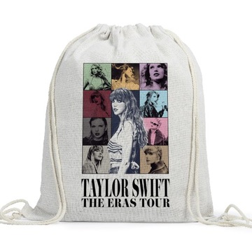 PLECAK WOREK TAYLOR SWIFT PREZENT PŁÓCIENNY DO SZKOŁY KONCERT URODZINY
