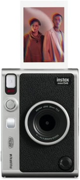 Камера FUJIFILM Instax Mini Evo, черный и серебристый