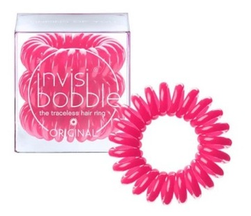 Invisi Bobble Candy Pink - Różowe gumki 3 szt.