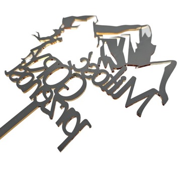 Топпер для свадебного торта