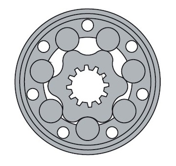 Гидравлический двигатель M+S RL 160 C RL160C