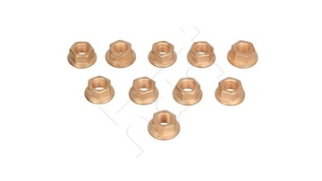 NAKRĘTKA M10 X 1,25 CU Z KOŁNIERZEM / 10SZT