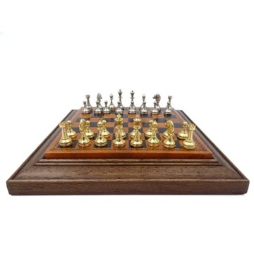 Эксклюзивные металлические магнитные шахматы Italfama 18х18 см – N300