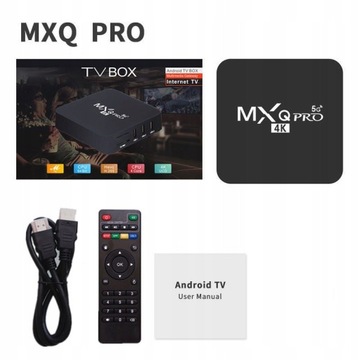SMART TV BOX 16 ГБ MQX PRO 4K ANDROID NETFLIX HBO