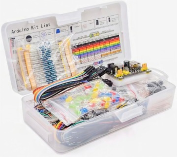 Набор электронных компонентов для Arduino, Pi - контактная плата - 830 шт.