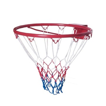 Профессиональное баскетбольное кольцо 43см красное + баскетбольная сетка