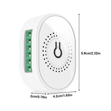 Реле переключателя Wi-Fi TUYA 2CH