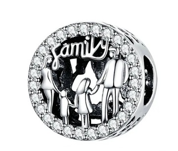 CHARMS ZAWIESZKA RODZINA FAMILY MAMA TATA DZIECKO DZIECI ON ONA SYN CÓRKA