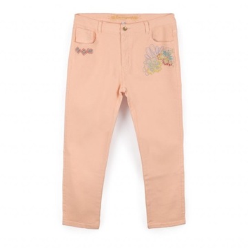 DESIGUAL PANT CORAL spodnie haft r. 28 PH306 7