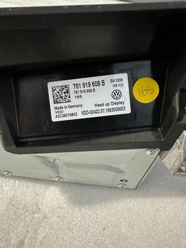 ! DISPLEJ HUD 761919608B VW TOUAREG III CR OE ASO!