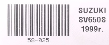 SUZUKI SV 650 S 99-02 КОРПУС НАПОЛНИТЕЛЯ СТОЙКИ