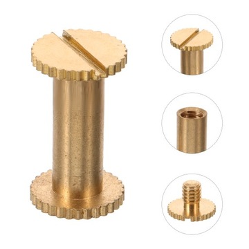 Винты для переплета Латунные заклепки Производство сумок