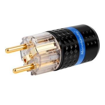 Вилки питания Monosaudio 103G, позолоченный комплект