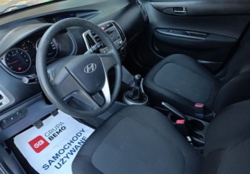 Hyundai i20 I Hatchback 5d Facelifting 1.2 DOHC 85KM 2013 Hyundai i20 1.2 benzyna 85KM Classic Klima Faktura VAT-Marza 1.2 Benzyna, zdjęcie 7