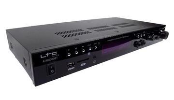 KOLUMNY GŁOŚNIKOWE 600W AMPLITUNER CYFROWY BT USB