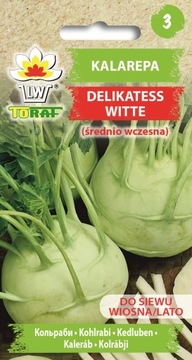 KALAREPA DELIKATESS WITTE ŚREDNIO WCZESNA 2g TORAF