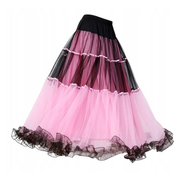 Элегантная юбка для латинских танцев, женские большие качели, испанские юбки, красные 2