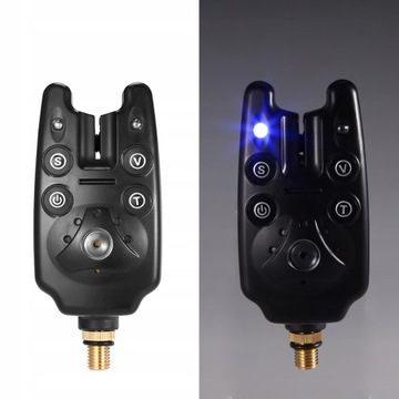 Комплект из 3 сигнализаторов поклевки, блок управления датчиком поклевки