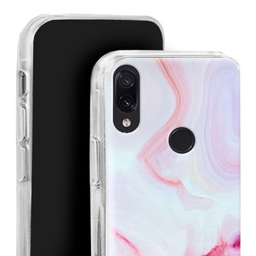 Etui do Xiaomi Redmi Note 7 case wzory + Szkło