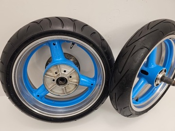 Suzuki GSX-R 600 750 SRAD felga przód felga tył komplet polerka