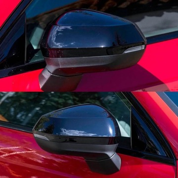 VRSTVA  POUZDRO ZRCÁTKO AUDI Q3 RS Q2 SQ2 ČERNÁ LESK S-LINE