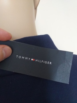 TOMMY HILFIGER KOSZULKA POLO MĘSKA XXL GRANATOWA