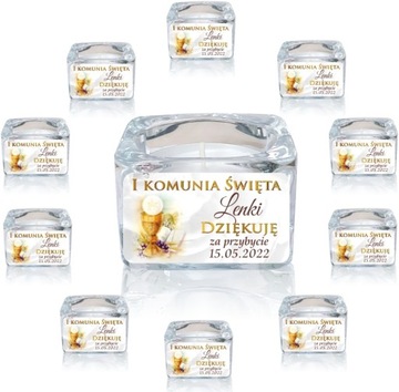 10 шт. подсвечник «Спасибо», свеча для причастия