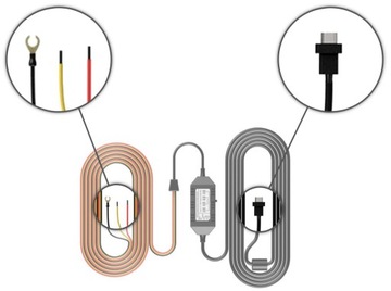 АДАПТЕР ПИТАНИЯ VIOFO ACC РЕЖИМ ПАРКОВКИ USB-C
