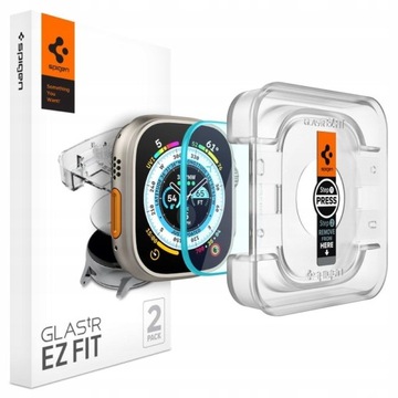 2 X SZKŁO DO APPLE WATCH ULTRA (49 MM), SPIGEN