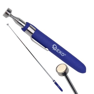 ТЕЛЕСКОПИЧЕСКИЙ МАГНИТНЫЙ ЗАХВАТ СО СВЕТОДИОДНОЙ ЛАМПОЙ GEKO