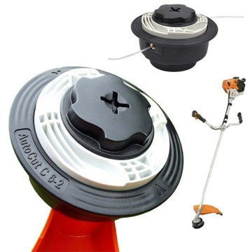 GŁOWICA ŻYŁKOWA TNĄCA KOSZĄCA AUTOCUT C 6-2 DO FS40 FS50 40067102126 STIHL