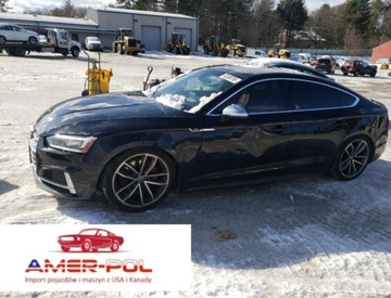 Audi A5 F5 S5 Sportback 3.0 TFSI 354KM 2018 Audi S5 Coupe 2018 AUDI S5 PRESTIGE 3.0 Benzyna 354KM