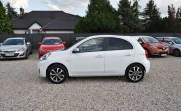 Nissan Micra IV Hatchback 5d Facelifting 1.2 80KM 2017 Nissan Micra 1.2 Benzyna Klimatyzacja Nawigacja 1.2 Benzyna 80KM, zdjęcie 2
