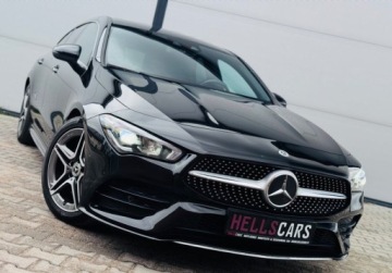 Mercedes CLA C118/X118 Coupe 2.0 220 190KM 2020 Mercedes-Benz CLA 2,0 190ps AMG FullLed Alu Kamera Virtual Ambiente Navi G